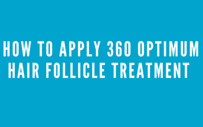 How to apply 360 Optimum Hair Follicle Treatment